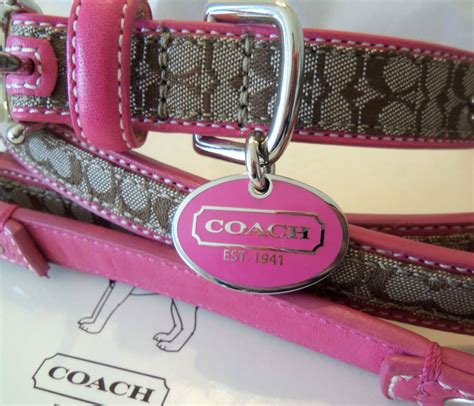 coach dog accessories.